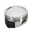 Load image into Gallery viewer, Manley 4.6L Ford Modular (2/4 Valve) 3.552in Bore 1.2in CD 11cc Turbo Tuff Dish Pistons - Set of 8 - Installation View