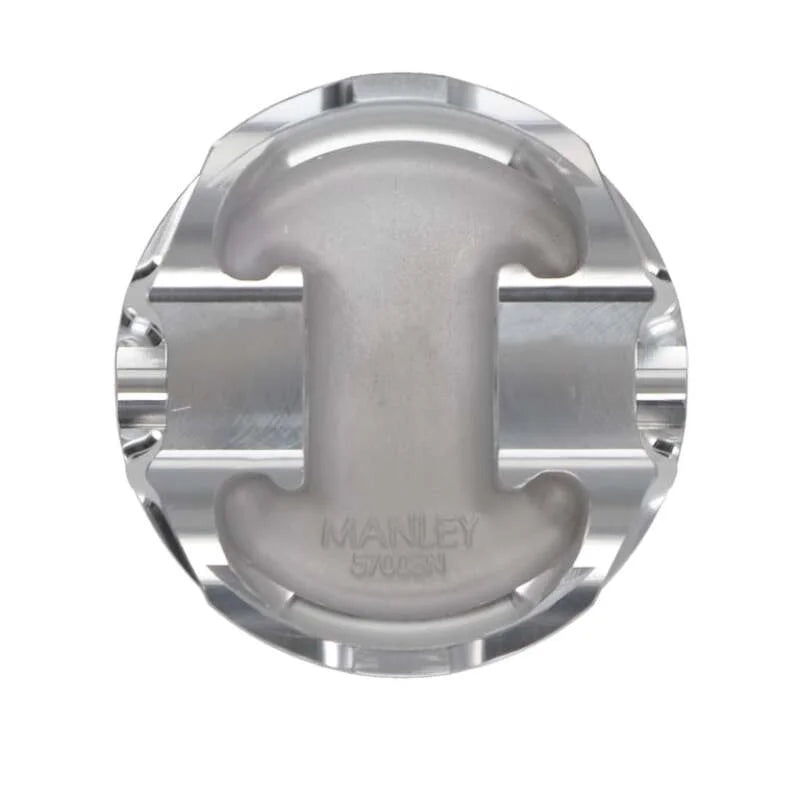 Manley 4.6L Ford Modular (2/4 Valve) 3.552in Bore 1.2in CD 11cc Turbo Tuff Dish Pistons - Set of 8 - Additional View 5