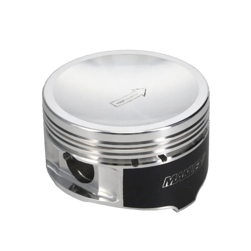 Manley 5.4L Ford Modular -18cc Spherical Dish 3.572in Bore 1.22in CD Extreme Duty Pistons - Set of 8 - Main Product View
