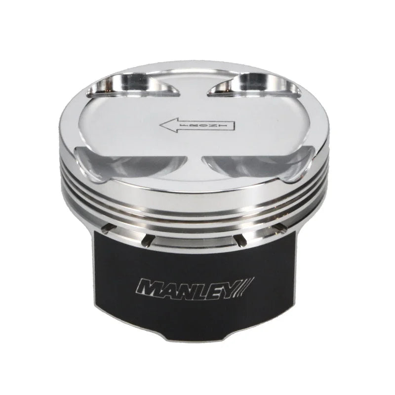 Manley 93-98 Toyota Supra Turbo (2JZGTE) 86.5mm +.5mm Oversized Bore 8.5:1 CR Piston w/Ring - Single - Back View