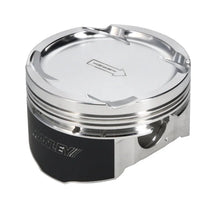 Load image into Gallery viewer, Manley 93-99 Mitsu 4G63 86mm Bore 94mm Stroke 8.5 CR -17cc Dish Piston Set w/ Ring - Back View