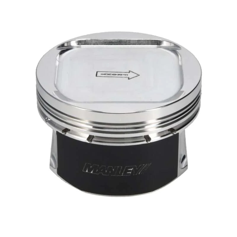 Manley 98+ Subaru WRX (EJ205) 79mm +4mm Stroker 92mm STD Bore 8.5:1 Dish Piston - Single - Side View