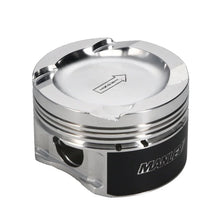 Load image into Gallery viewer, Manley BMW N54B30 32cc Platinum Series Dish Piston Set - Side View
