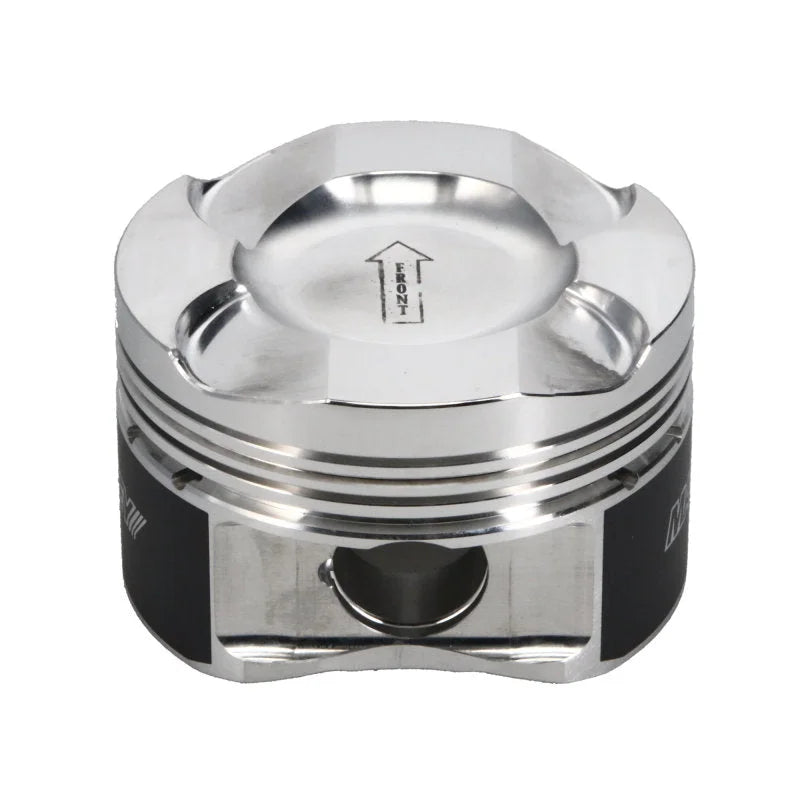 Manley BMW N55/S55 37cc Platinum Series Dish Extreme Duty Piston Set - Back View