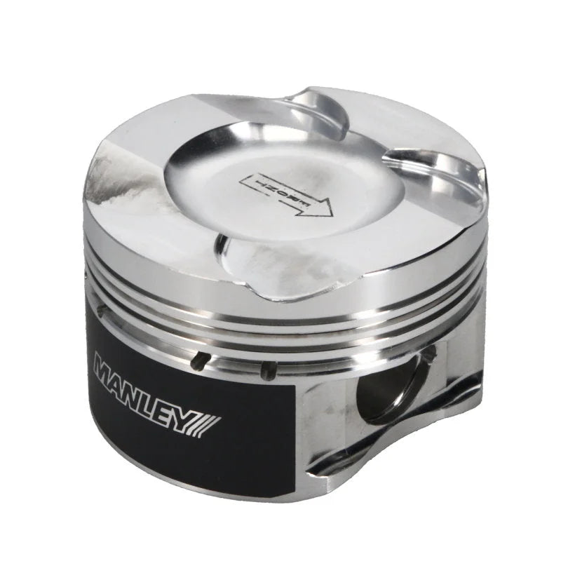 Manley BMW N55/S55 37cc Platinum Series Dish Piston Set - Main Product View