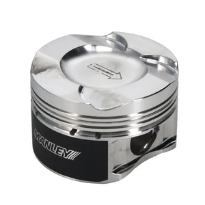 Manley BMW N55/S55 37cc Platinum Series Dish Piston Set - Main Product View