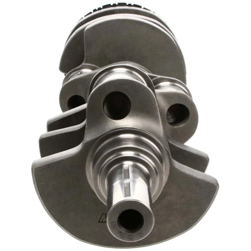 Manley Billet CCW GM LS 3.622in Stroke Crankshaft w/ 24 Tooth Reluctor Wheel - Back View
