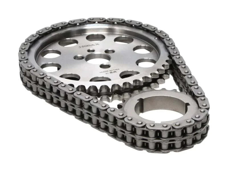 Manley Billet Timing Chain Kit - Small Block Chevrolet - BBC Snout - Torrington - Side View
