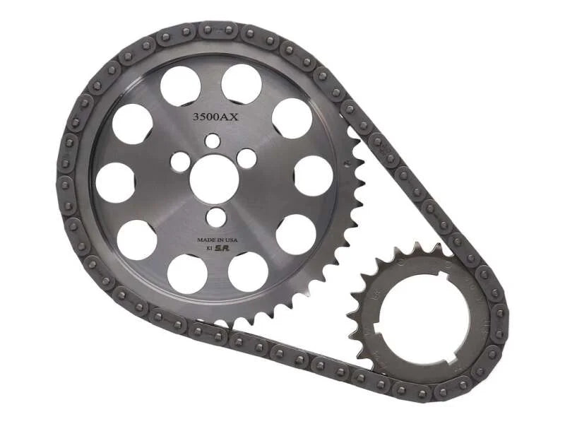 Manley Billet Timing Chain Kit - Small Block Chevrolet - BBC Snout - Torrington - Installation View