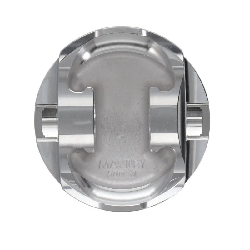 Manley Chevrolet 5.3L 3.785in Bore 6.125in. Rod Length 4.000in Stroke -7cc Dome Piston Set of 8 - Back View