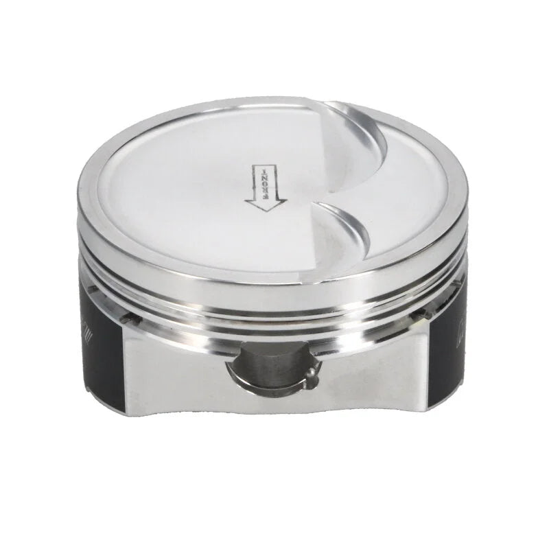 Manley Chevrolet 5.3L LS Gen III Piston Set - 3.790in Bore 1.115in CH, -7.00 CC - Side View