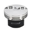 Load image into Gallery viewer, Manley Chevrolet 5.3L LS Gen III Piston Set - 3.790in Bore 1.304in CH, -2.00 CC - Side View