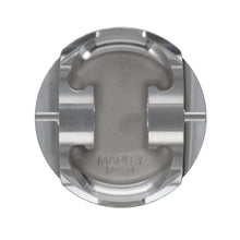 Load image into Gallery viewer, Manley Chevrolet 5.3L LS Gen III Piston Set - 3.790in Bore 1.304in CH, -2.00 CC - Back View