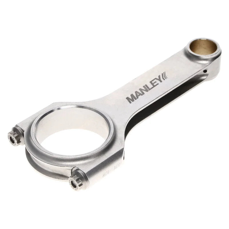 Manley Chevrolet Big Block H-Beam Connecting Rod Set - 6.700in Length - Back View