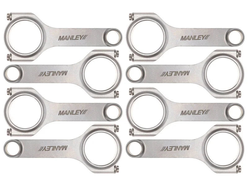 Manley Chevrolet Big Block H-Beam Connecting Rod Set - 6.800in Length - Additional View 5