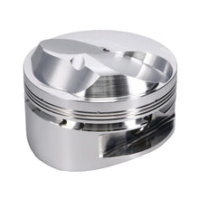 Load image into Gallery viewer, Manley Chevrolet Big Block Piston Set - 4.530in Bore 1.395in CH, 43.00 CC - Side View