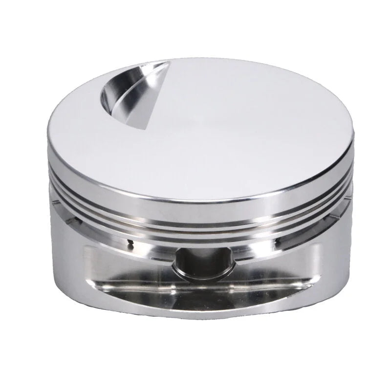 Manley Chevrolet Big Block Piston Set - 4.530in Bore 1.645in CH, -3.00 CC - Installation View