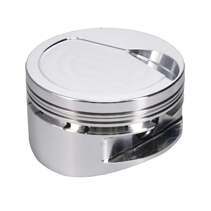 Manley Chevrolet Big Block Piston Set - 4.560in Bore 1.520in CH, -20.00 CC - Back View