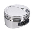 Load image into Gallery viewer, Manley Chevrolet Big Block Piston Set - 4.600in Bore 1.520in CH, -20.00 CC - Back View