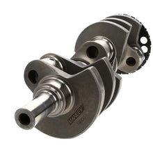 Load image into Gallery viewer, Manley Chevrolet LS 4.000in Stroke Lightweight Pro Series Crankshaft (Not Balanced) - Installation View