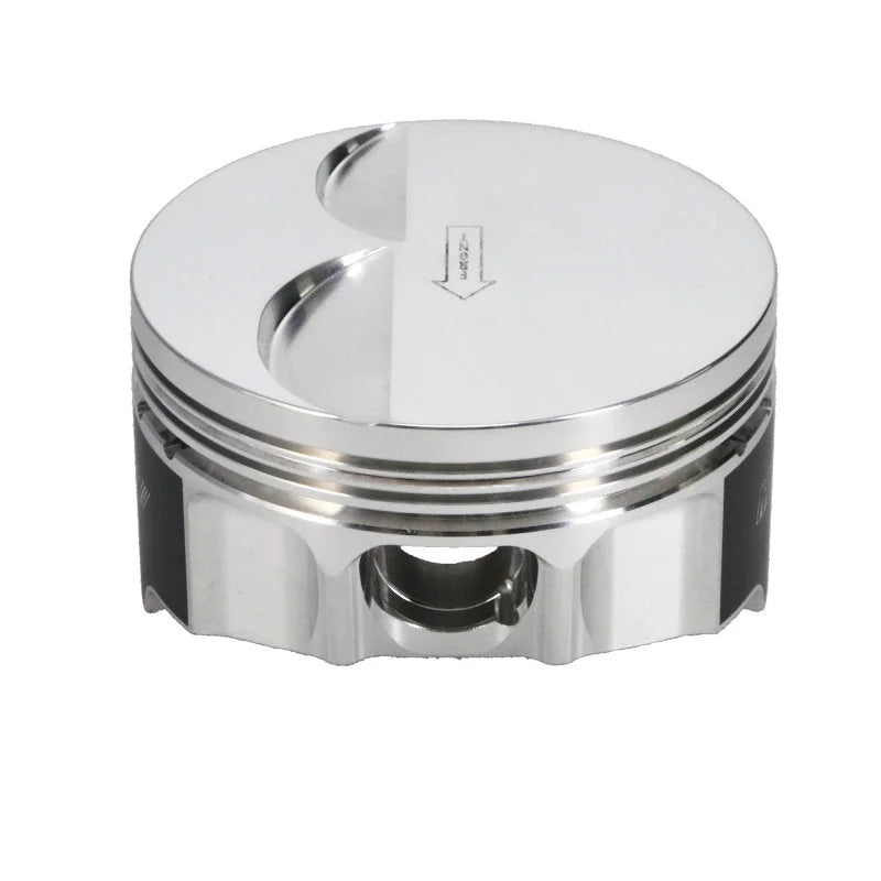 Manley Chevrolet LS 4.065in Bore 1.304in CD 4CC Platinum Series Dish Piston - Set of 8 - Side View