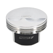 Load image into Gallery viewer, Manley Chevrolet LS 4in Stroke 4.030in Flat Top Pistons - Side View