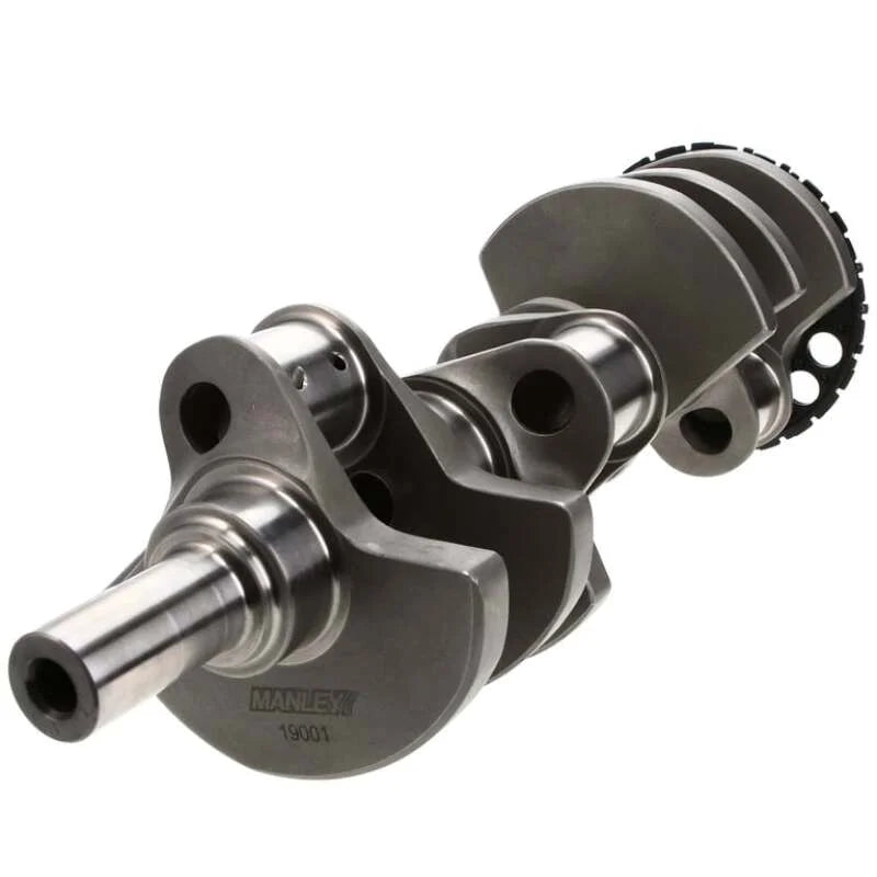 Manley Chevrolet LS Forged Crankshaft - 4.100in Stroke - Back View