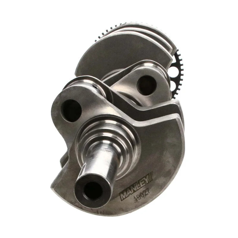 Manley Chevrolet LS Forged Crankshaft - 4.100in Stroke - Side View