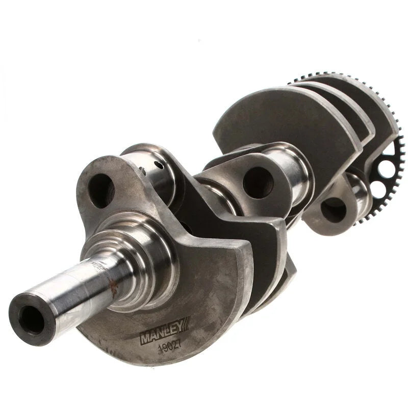 Manley Chevrolet LS Forged Crankshaft - 4.100in Stroke - Back View
