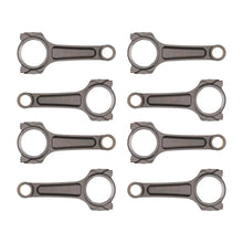 Load image into Gallery viewer, Manley Chevrolet LS / LT1 .025in Longer 6.125in STD WEI Pro Series I Beam Connecting Rod - Set - Back View