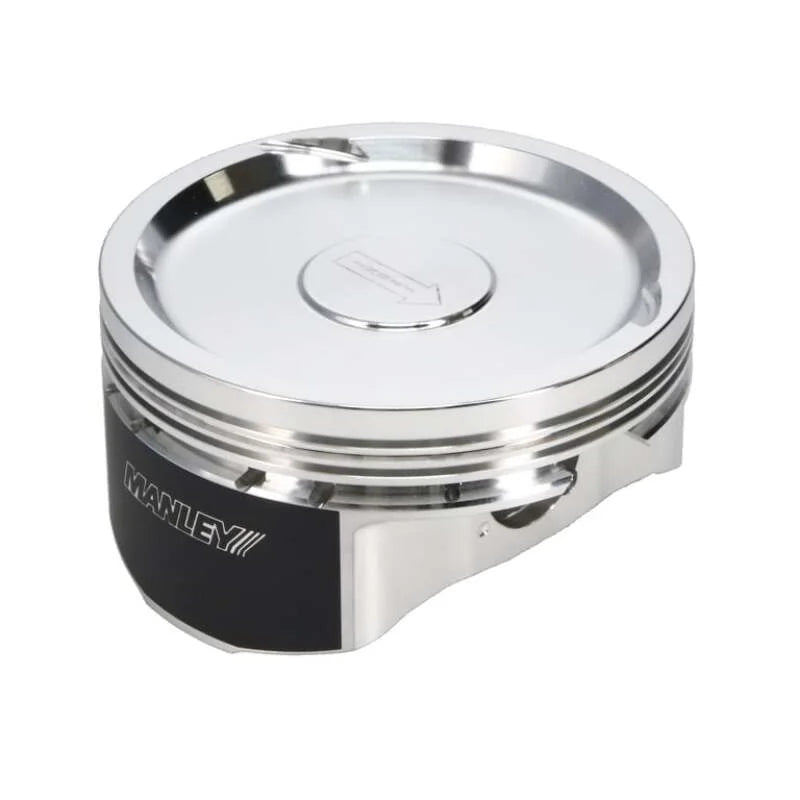 Manley Chevrolet LS Piston Set - 4.005in Bore 1.065in CH, -31.00 CC - Side View