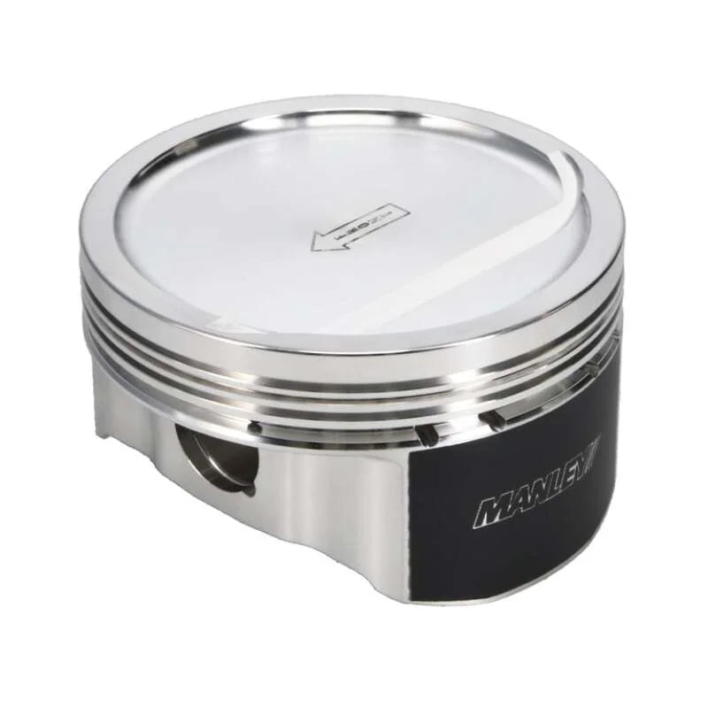 Manley Chevrolet LS Piston Set - 4.005in Bore 1.304in CH, -18.00 CC - Side View