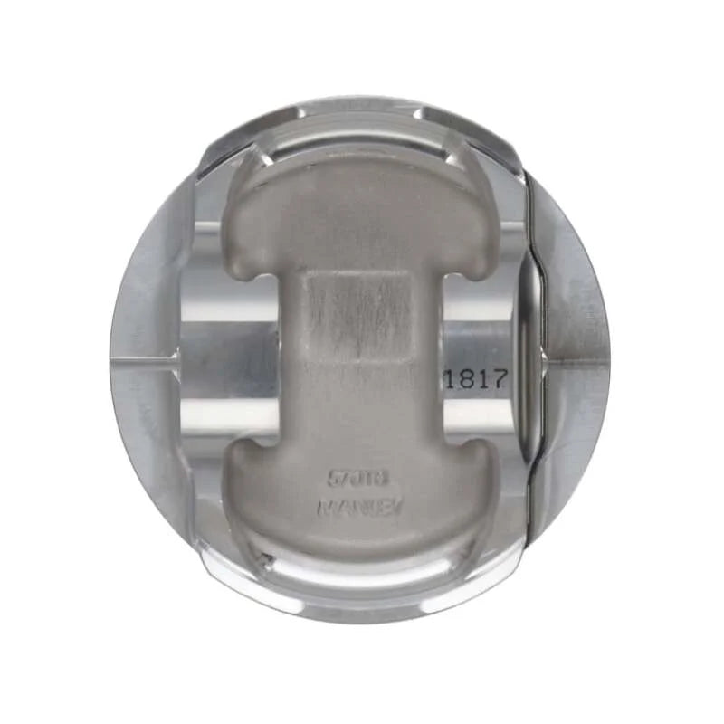 Manley Chevrolet LS Piston Set - 4.005in Bore 1.304in CH, -18.00 CC - Installation View