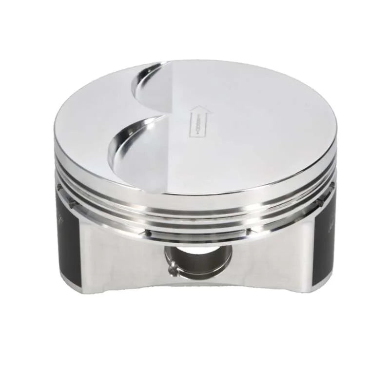Manley Chevrolet LS Piston Set - 4.005in Bore 1.304in CH, -4.00 CC - Side View