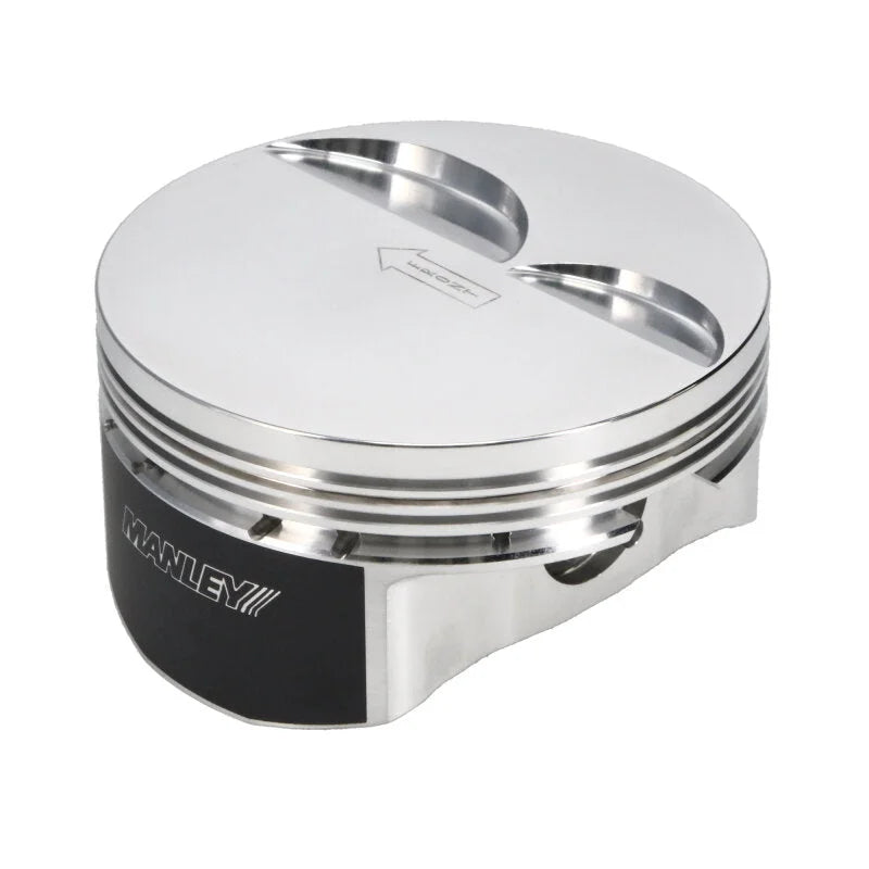 Manley Chevrolet LS Piston Set - 4.010in Bore 1.115in CH, -4.00 CC - Additional View 6