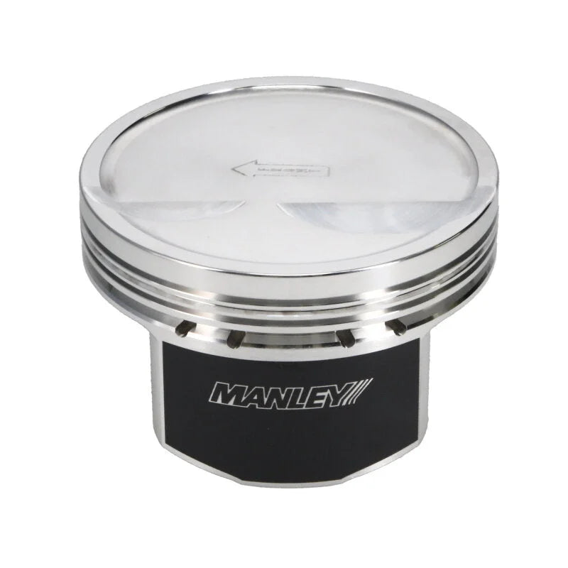 Manley Chevrolet LS Piston Set - 4.010in Bore 1.304in CH, -10.00 CC - Side View