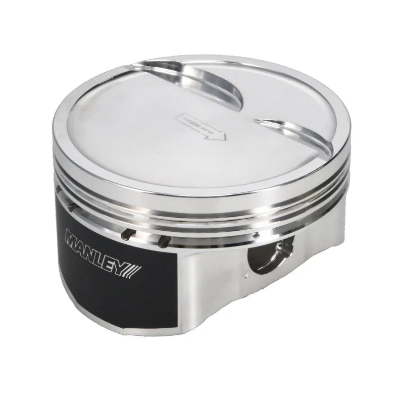 Manley Chevrolet LS Piston Set - 4.010in Bore 1.304in CH, -10.00 CC - Additional View 8