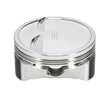 Load image into Gallery viewer, Manley Chevrolet LS Piston Set - 4.065in Bore 1.065in CH, -10.00 CC - Back View