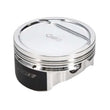 Load image into Gallery viewer, Manley Chevrolet LS Piston Set - 4.065in Bore 1.065in CH, -20.00 CC - Back View