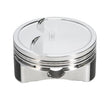 Load image into Gallery viewer, Manley Chevrolet LS Piston Set - 4.065in Bore 1.115in CH, -10.00 CC - Back View
