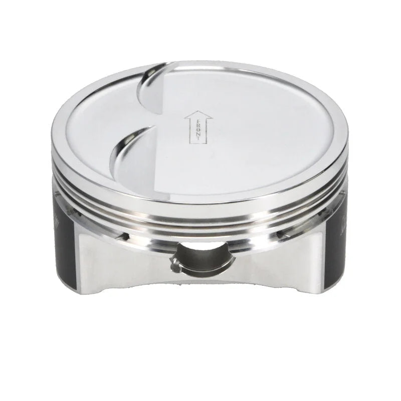Manley Chevrolet LS Piston Set - 4.070in Bore 1.065in CH, -10.00 CC - Back View