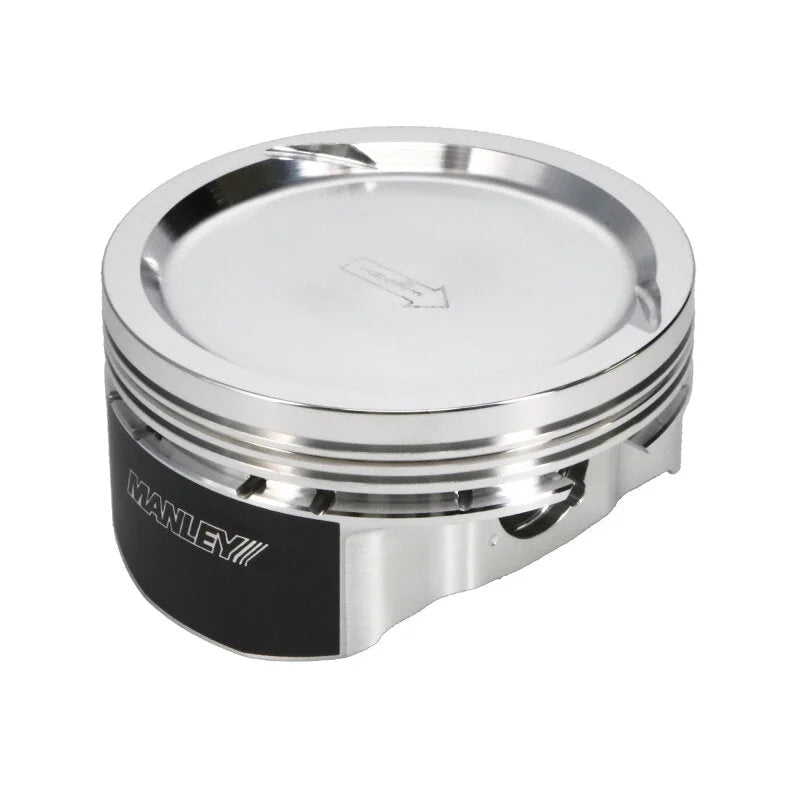 Manley Chevrolet LS Piston Set - 4.070in Bore 1.115in CH, -29.00 CC - Side View