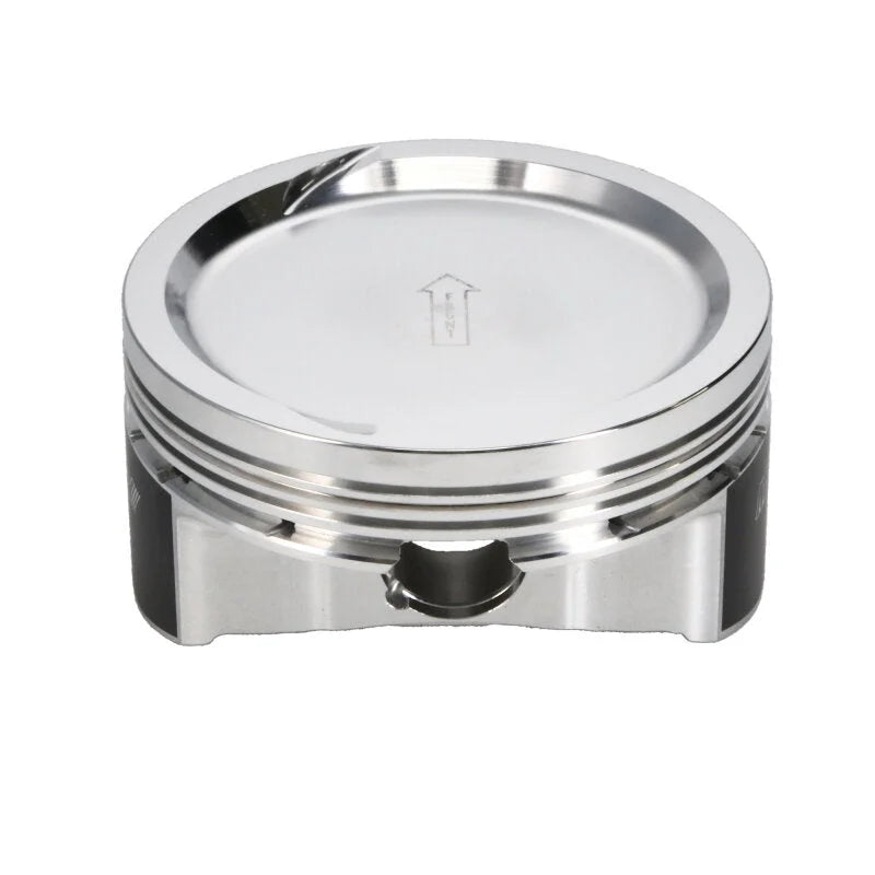 Manley Chevrolet LS Piston Set - 4.070in Bore 1.115in CH, -29.00 CC - Back View