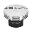 Load image into Gallery viewer, Manley Chevrolet LS Piston Set - 4.070in Bore 1.115in CH, -4.00 CC - Side View