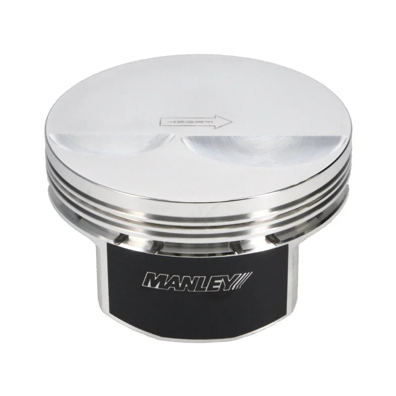 Manley Chevrolet LS Piston Set - 4.070in Bore 1.115in CH, -4.00 CC - Additional View 5