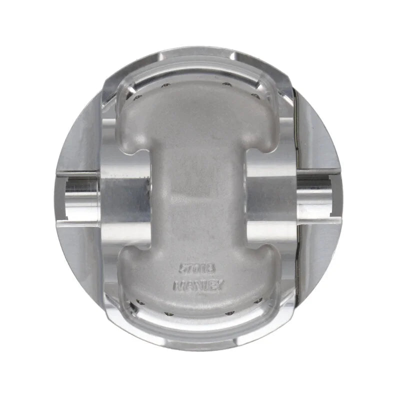 Manley Chevrolet LS Piston Set - 4.070in Bore 1.115in CH, -4.00 CC - Additional View 6