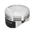 Load image into Gallery viewer, Manley Chevrolet LS Piston Set - 4.070in Bore 1.304in CH, -10.00 CC - Back View