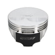 Load image into Gallery viewer, Manley Chevrolet LS Piston Set - 4.070in Bore 1.304in CH, -4.00 CC - Back View