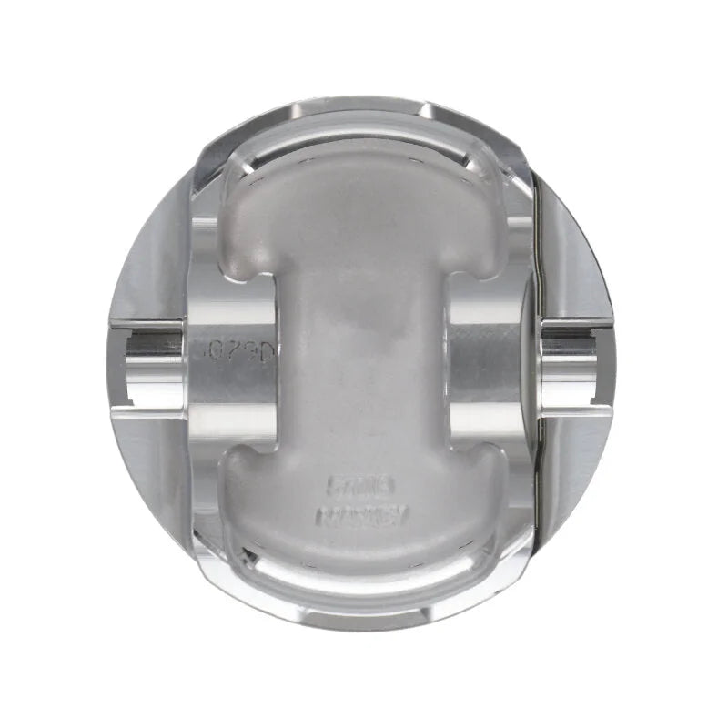 Manley Chevrolet LS Piston Set - 4.075in Bore 1.115in CH, -10.00 CC - Side View