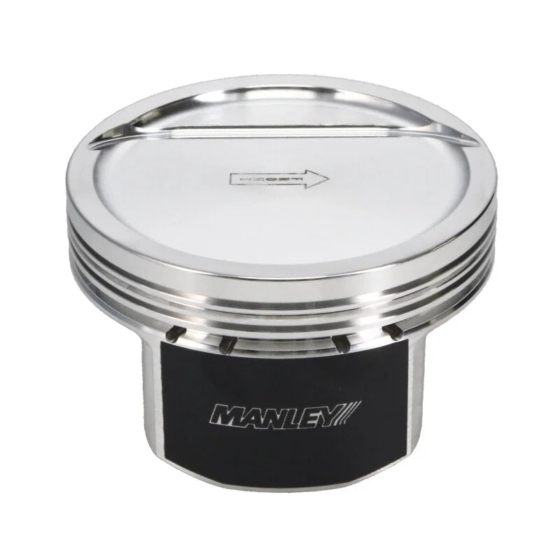 Manley Chevrolet LS Piston Set - 4.075in Bore 1.304in CH, -18.00 CC - Side View